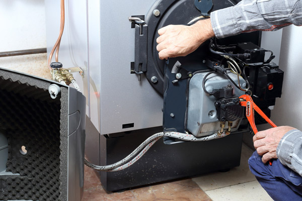 image of a boiler and oil burner cleaning service