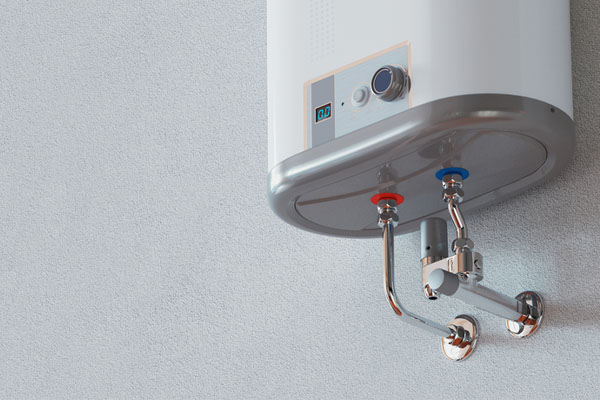 image of a propane water heater