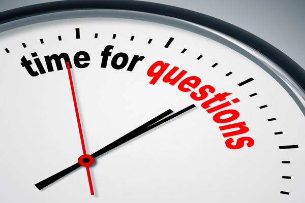 image of clock with time for questions depicting questions for propane companies
