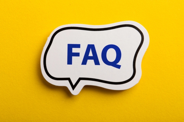 FAQ on a speech bubble depicting Energy Efficient Heating System questions