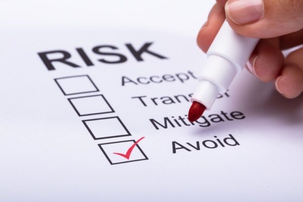 checking avoid on a risk assessment checklist for DIY AC maintenance