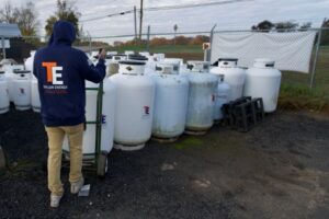 Taylor Energy residential propane tanks for delivery