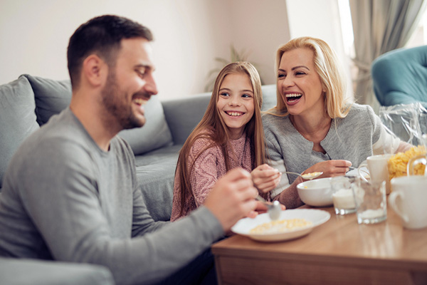 Happy Family With Ascent Combi Boiler