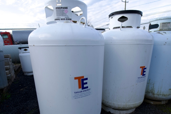 Taylor Energy propane tanks