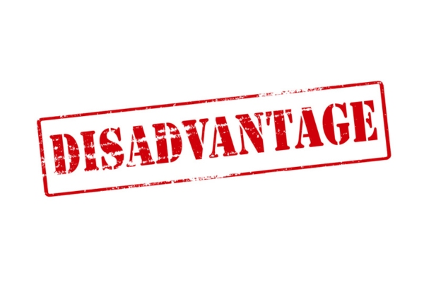disadvantage red stamp depicting Downsides of Portable ACs