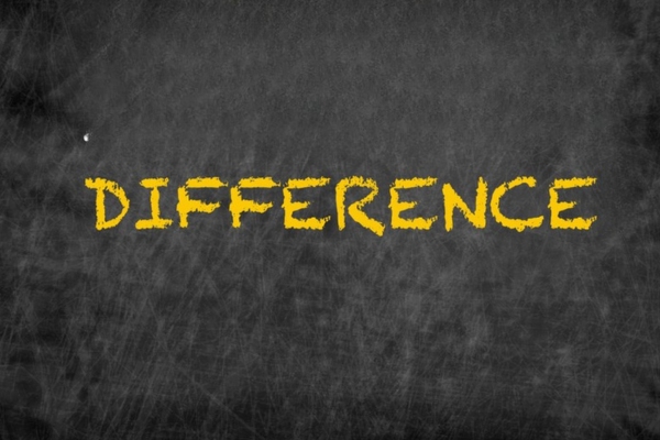 Difference written on a chalkboard depicting AFUE and AFUE2