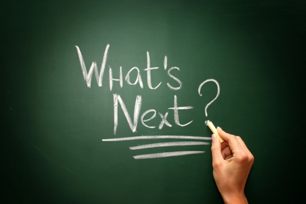 what's next written on a chalkboard depicting Advancements in Heating Efficiency Standards