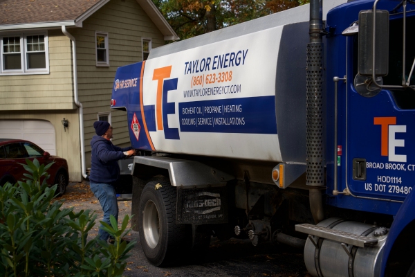 Taylor Energy oil truck