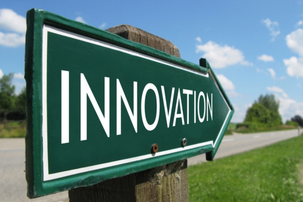 INNOVATION road sign