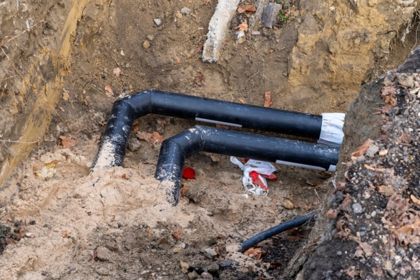 sewer pipe line