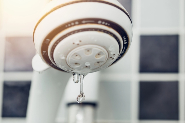 low water pressure from shower head