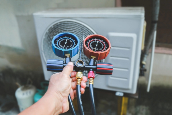 AC inspection using a tool