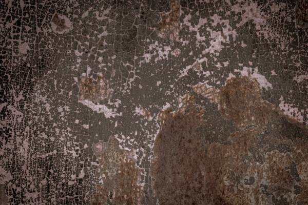 rusty surface of a metal depicting corrosion