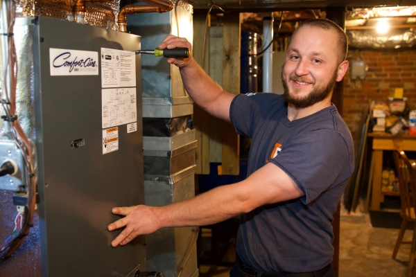 air conditioning system service by Taylor Energy professional HVAC technician